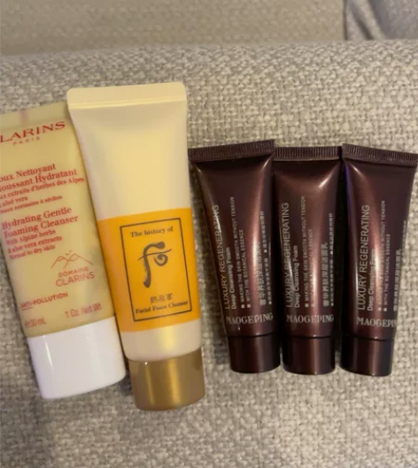 娇韵诗洁面30ml后洁面40ml毛戈平洁面...