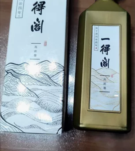 一得阁正品墨汁500g书法初学者练习墨水毛...