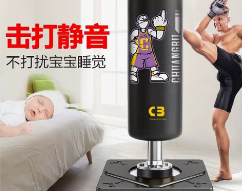 拳击沙袋散打立式家用不倒翁沙包成人儿童拳靶...