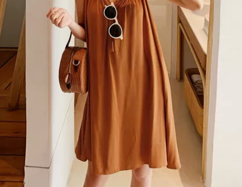 岛歌夫人2019新款女夏海边度假裙沙滩裙宽...