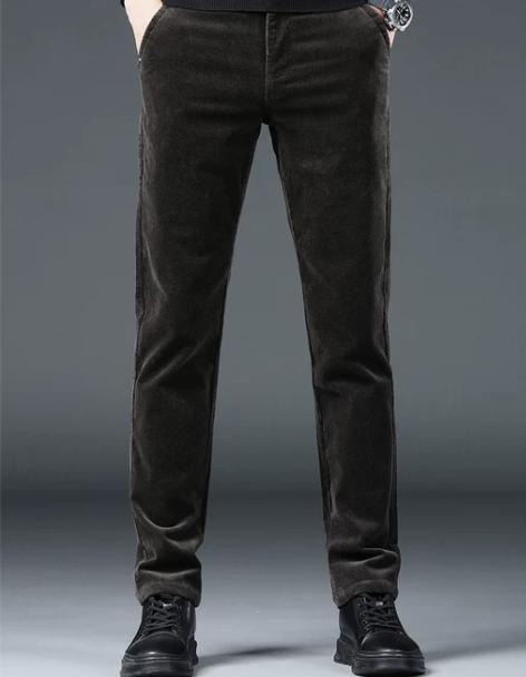 裤子加绒 加厚裤子意大利高端2023春季灯...