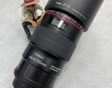 佳能100/2.8 L IS红圈 百微镜头...