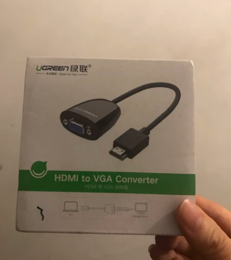 绿联vga转hdmi数据线，全新，价格45...