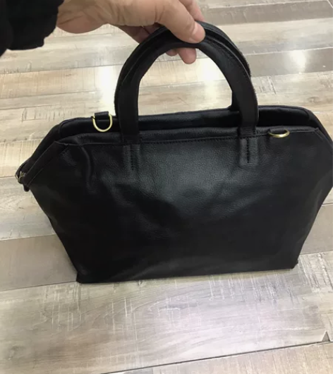 头层牛皮女士手提包单肩包斜挎包，有长肩带，...