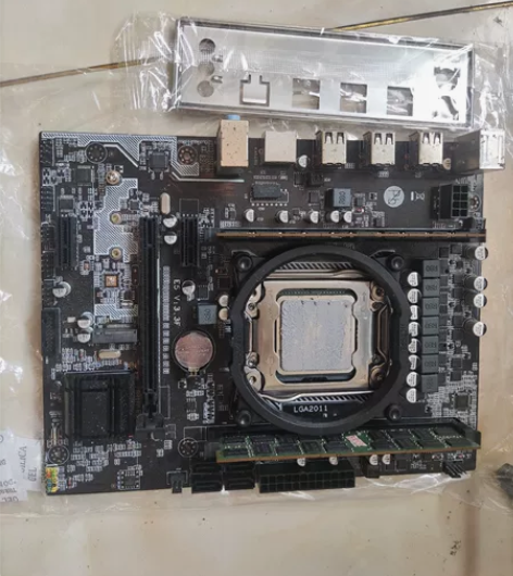 x79主板+e5 268916G内存条，成...