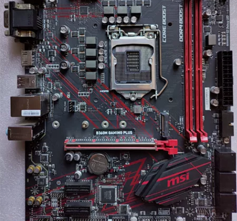 微星B360M GAMING PLUS主板...