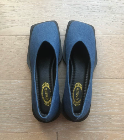 复古单鞋女春夏秋季新款船鞋设计感小众春秋方...