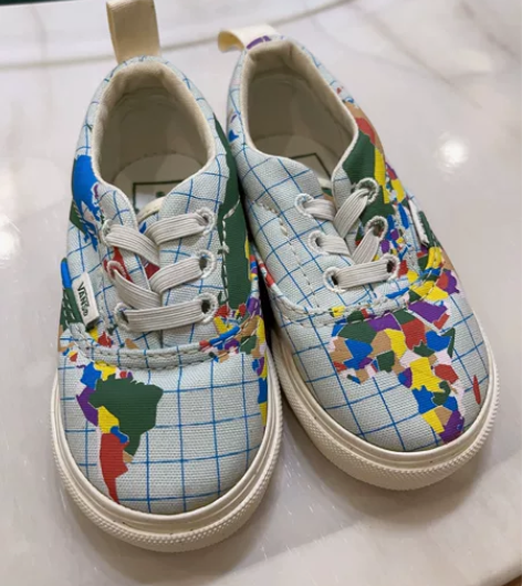 VANS X Our Planet 蓝白...