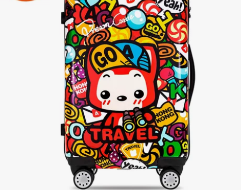 gotrip拉杆箱 阿狸香港可爱登机箱卡通...