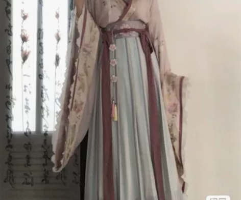 汉服  远山乔【花神祈愿】魏晋南北朝大袖襦...