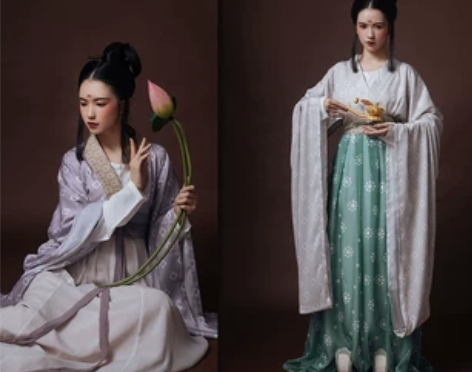 【上遥居】 行香  魏晋南北朝原创汉服男女...