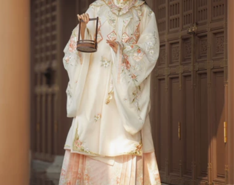 玉术汉服 汉服花团酥新品原创女明制马面裙重...