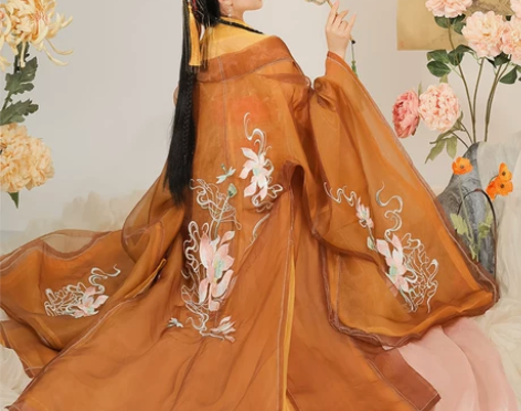 汉服汉服夏款女诃子裙中国风古装唐制广袖流仙...