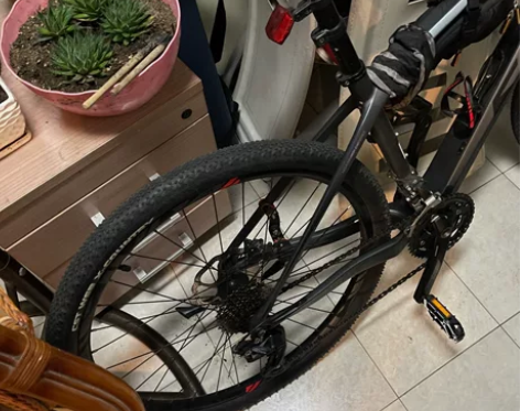 Sava碳纤维山地车,27速碟刹9成新 平...