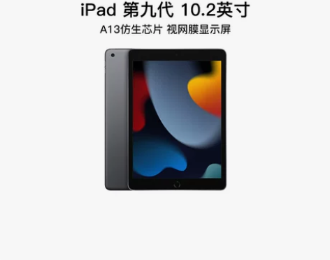 苹果ipad 平板iPad第九代10.2英...