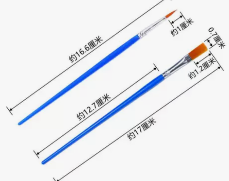 欢购美勾线笔水彩描笔甲毛笔画笔刷