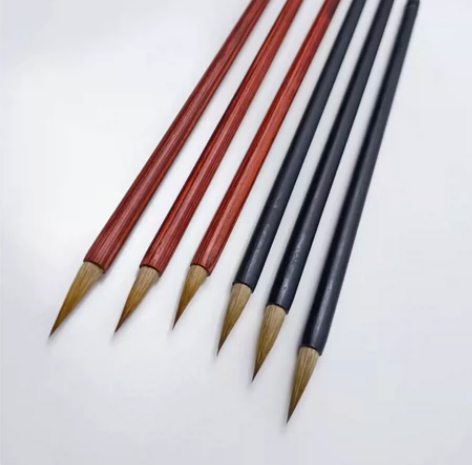 精品狼毫小楷六支福利拍 精品狼毫小楷六支只...