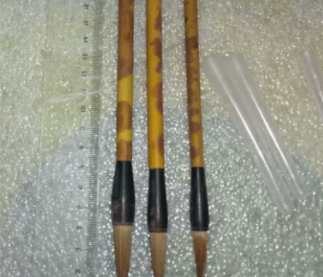 老毛笔#正兴泰《莱州奇秀》一套#红湘妃,牛...