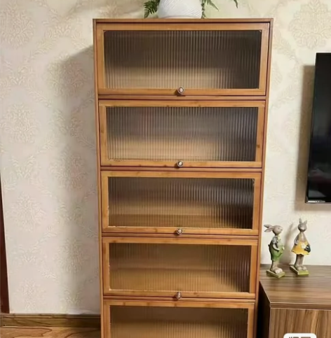 实体店不做了 带门收纳柜翻盖式新款厨房置物...