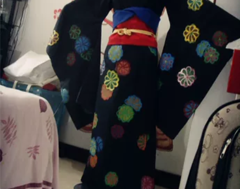 地狱少女 阎魔爱cos振袖和服 手绘 第一...