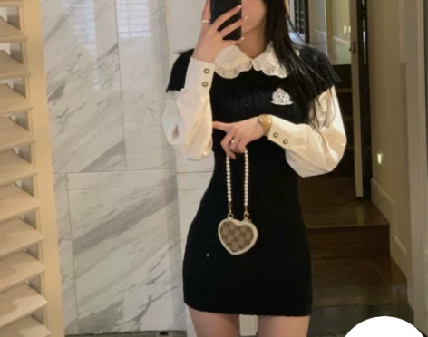 JMSHOP 白月光 设计感裙子甜辣裙衬衫...