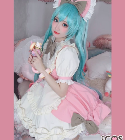 【售】初音未来胖吉猫cos除鞋除假发 深陷...