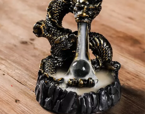 (特价送香炉)倒流香塔香创意摆件香薰家用倒...