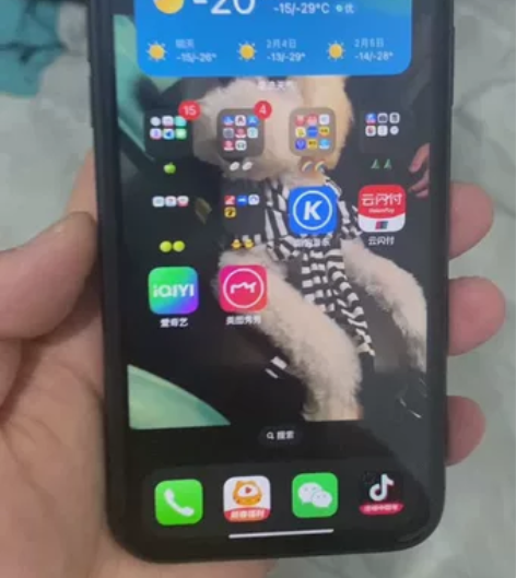 苹果11黑色国行64G 、双卡、 99新，...