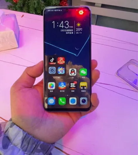 出初中弟弟自用的荣耀X40i 星梦银 12...