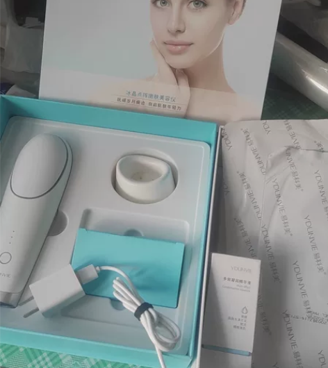 现货易科美ICE冰晶纳米点阵嫩肤美容仪淡化...