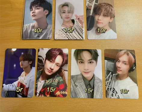 【出】都是散卡,无暇现货 图一文俊辉尹净...