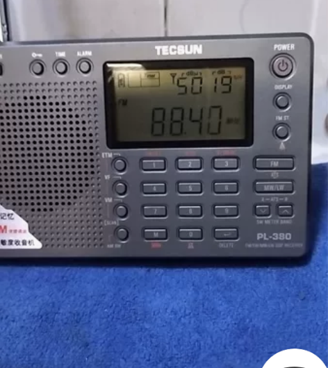 几乎全新德生PL-380收音机，全波段收音...