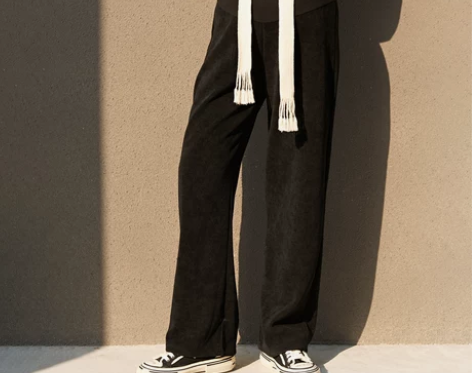 ellieluke孕妇阔腿裤秋冬款外穿加绒...