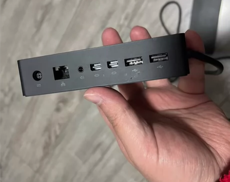 自用8成新微软原厂surface dock...