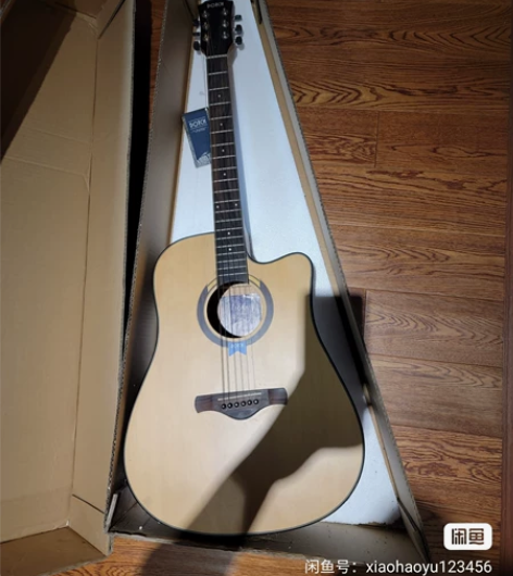 两把全新吉他 感兴趣的话点“我想要”和我私...