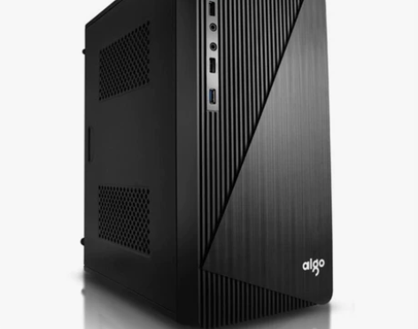 AIGO爱国者嘉年华V2台式电脑小型机箱，...