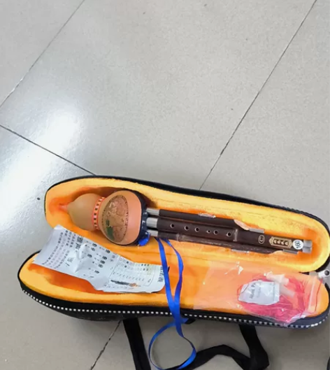 云南三音紫竹7孔葫芦丝专业演奏c/F/G/...