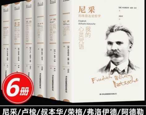 西方哲学经典书全6册叔本华活出人生的意义尼...