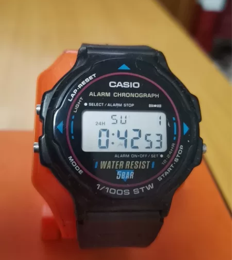 Casio w-78 正品 功能正常 老表...