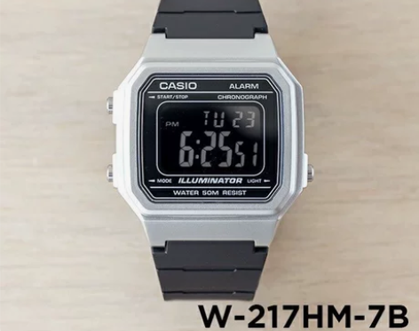 卡西欧手表CASIO W-217HM-7B...