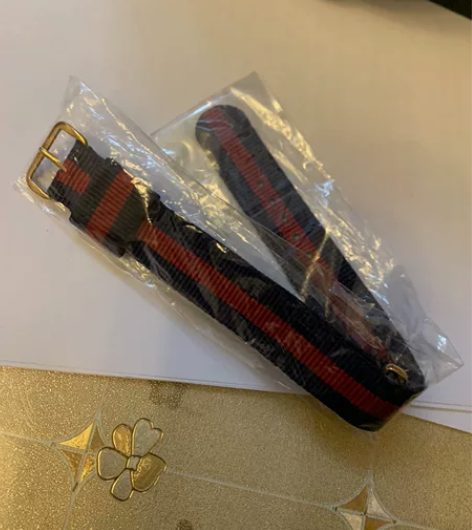 DW织纹表带，适合36mm表盘手表，学院织...