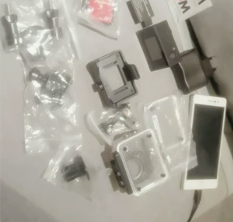 山狗1080p运动相机+原装配件 相机不能...