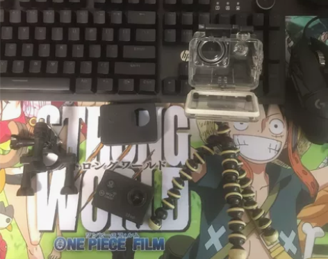 运动相机山狗GoPro 配件只有图上几个了...