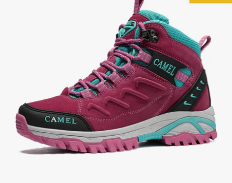 Camel/骆驼 登山鞋 买小了，试穿过一...