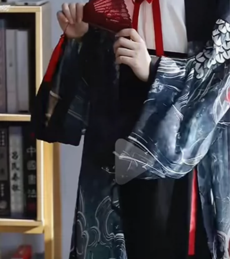 七月夕正品汉服天衢，就穿过一次，xs，全套...