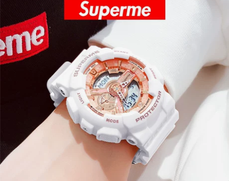 Superme手表男简约气质联名独角兽in...