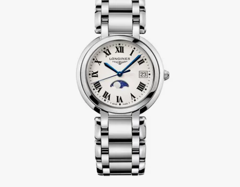 Longines浪琴 官方正品心月月相石英...