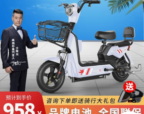 雅迪爱玛台铃新日同款国标电动车小型男女成人...