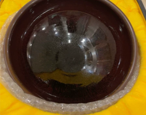 建窑建盏非遗传承人，兔毫王叶礼旺，经典鸿运...