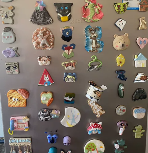 陶瓷冰箱贴 购于陶溪川/乐天集市 异空间 ...